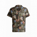 Beach Shirt 10257205 01 Dark Beige  BOSS