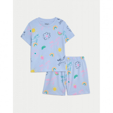 Pijama Corto Unicornio  MARKS AND SPENCER