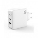 XO Adaptador Corriente 2XTIPO C+1XUSB a 100W CE14 Blanco