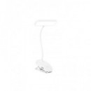 XO Lampara Led Flexible de Pinza OZ06 Blanco