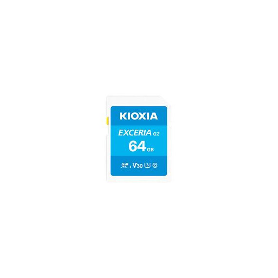 KIOXIA Tarjeta Memoria SDXC UHS-1 64GB Exceria G2 4K