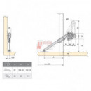 Compas Nsdx-10l Abatible Con Enganche - Modelo Izquierdo