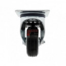 Rueda 80 Mm Goma Negra - Modelo 2523-