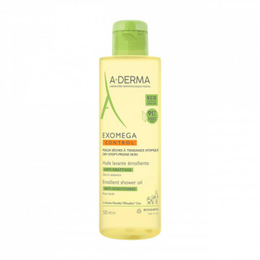 A-derma Exomega Aceite de Baño y Ducha 500ML  PIERRE FABRE