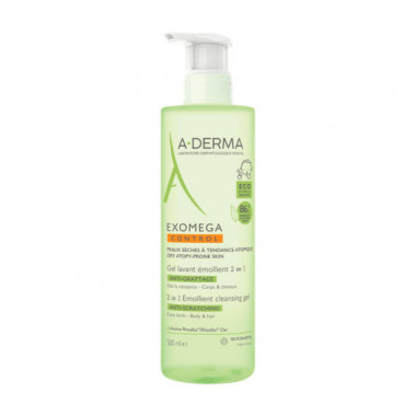 A-derma Exomega Gel Limpiador 2EN1 500ML  PIERRE FABRE