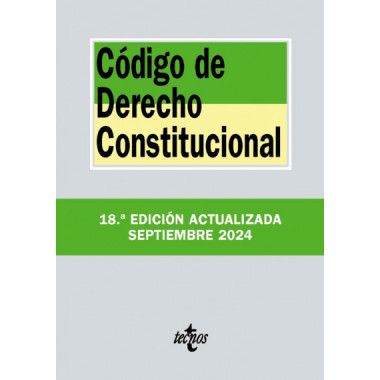 Codigo de Derecho Constitucional 18Ã‚ÂªED