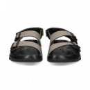 2 Hebillas + Velcro Gris  BIRKENSTOCK