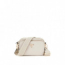 Mini Bolso Bandolera Gemma Saffiano de GUESS