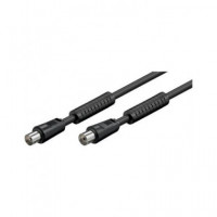 SURMEDIA Cable TV M/h con Filtro 2.5MTRS Negro CTV25NF