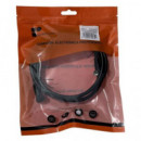 SURMEDIA Cable TV M/h con Filtro 2.5MTRS Negro CTV25NF