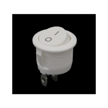 EUROCONNEX Interruptor Blanco Tipo Rocker On/off 125V/10A 3614WH