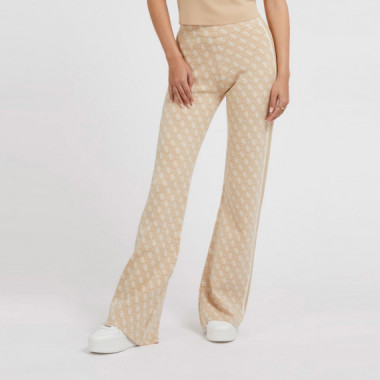 GUESS Pantalones Beige W3YB38-F05O