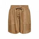 ONLY Short Fluidos con Bolsillos 15312492-ONLKENYA-CARTOUCHE