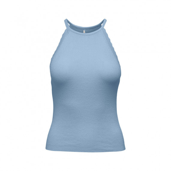 ONLY Top con Cuello Halter 15317710-ONLGEMMA-CASHMERE Blue