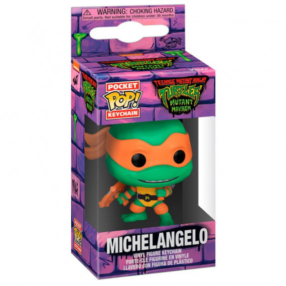 Llavero FUNKO Pop Michelangelo Tortugas Ninja