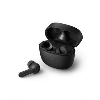 PHILIPS Auricular BLUETOOTH TAT2206 Negro Series 2000 Resistente Al Agua,sudor con Estuche de Carga