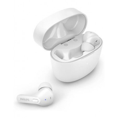 PHILIPS Auricular BLUETOOTH con Base de Carga Blanco Series 2000 TAT2206