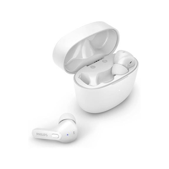 PHILIPS Auricular BLUETOOTH con Base de Carga Blanco Series 2000 TAT2206