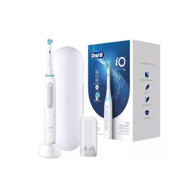 Oral B Cepillo Electrico Io Series 4 Blanco con BLUETOOTH IOG4.1A6.1DK  ORAL-B