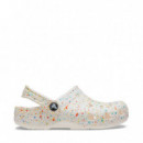 Chanclas Classic Paint Splatter Kids  CROCS