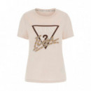 Camiseta con Logotipo Icon  GUESS