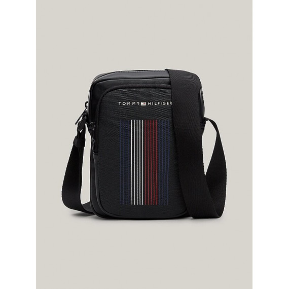 Bolso Reporter Pequeño con Logo Metálico de TOMMY HILFIGER