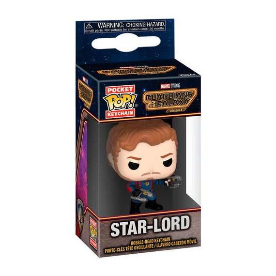 Llavero FUNKO Pop Star Lord Guardianes de la Galaxia Marvel