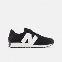 Playera NEW BALANCE 327 Negra Blanca Jr