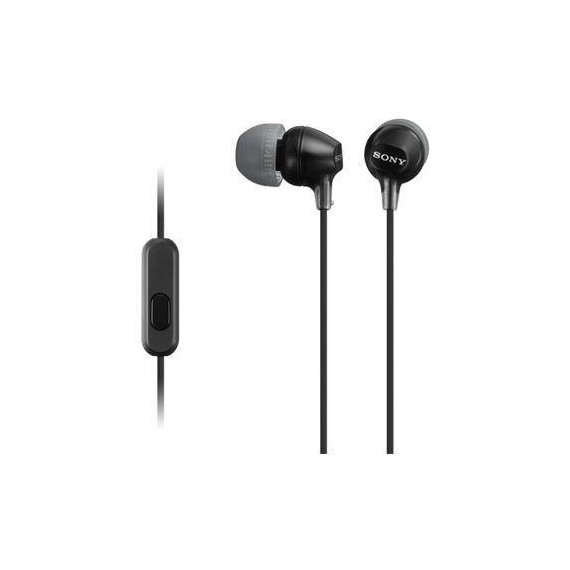 SONY Auricular Estereo con Microfono MDR-EX15AP Negro