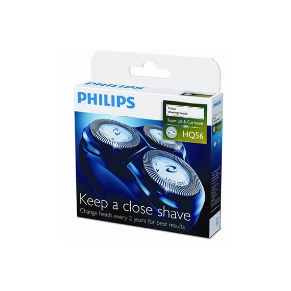 PHILIPS Repuesto Cabezal Conjunto HQ56 para HQ66/64/68/5824