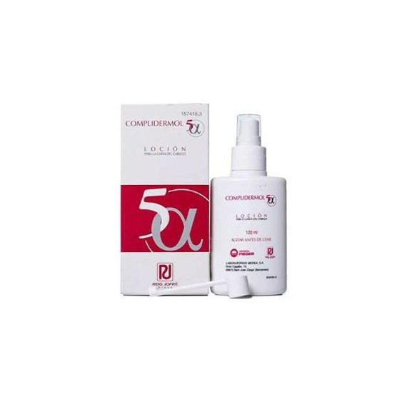 COMPLIDERMOL 5ALFA Locion Anticaida 120 Ml