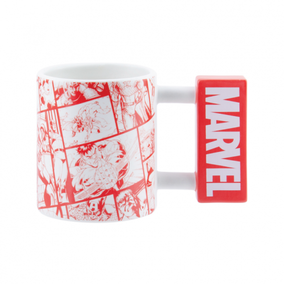 Taza Desayuno Marvel Logo