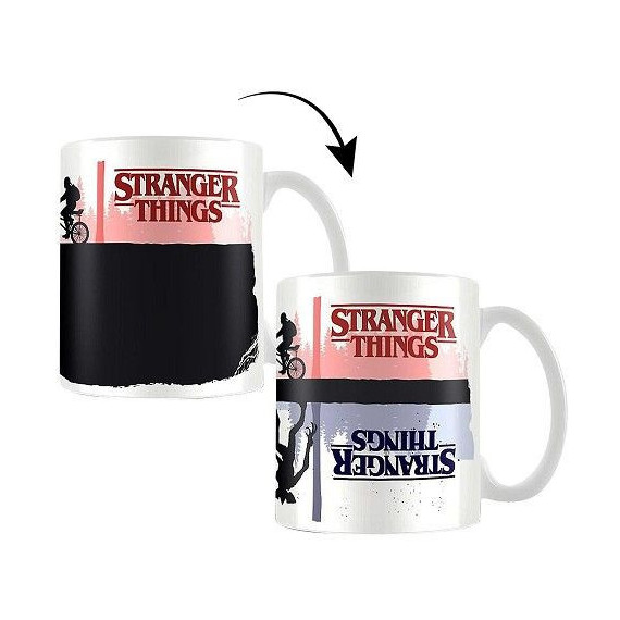 Taza Desayuno Stranger Things del Reves Cambio de Diseño