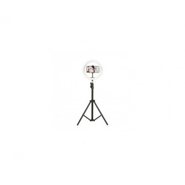 Kit Studio Live Max Tripode Smartphone con Lampara Led Incluida (aro de Luz)