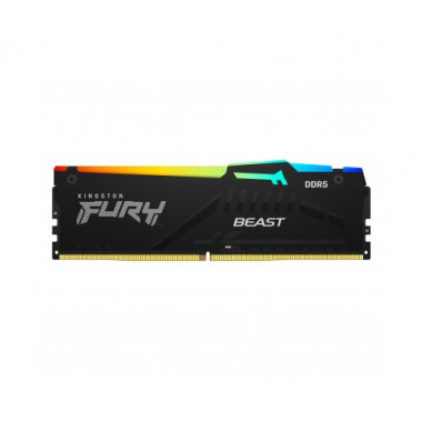 Memoria KINGSTON Beast Fury DDR5 4800 Mhz 16 Gb Rgb  KF548C38BBA