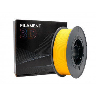 Filamento 3D Pla Amarillo 1.75MM 1 Kgr