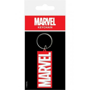 Llavero Caucho Marvel Logo (6 Cm)  PYRAMID