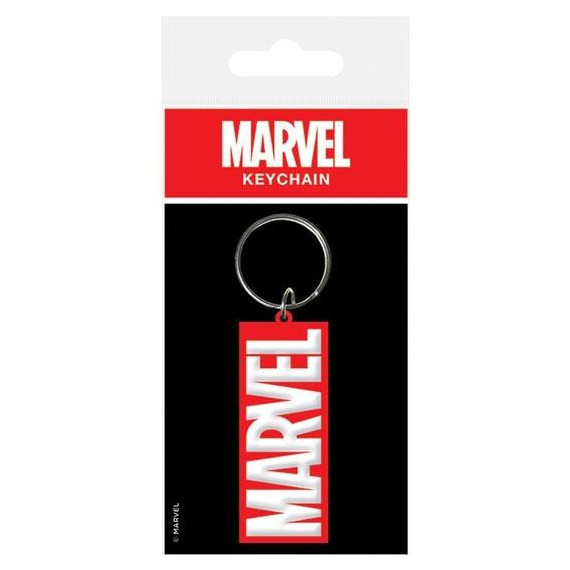 Llavero Caucho Marvel Logo (6 Cm)  PYRAMID