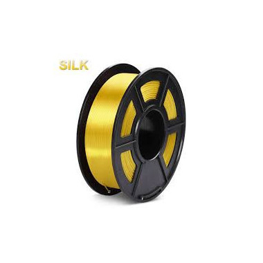 Filamento 3D Pla Silk Amarillo 1.75MM 1 Kgr