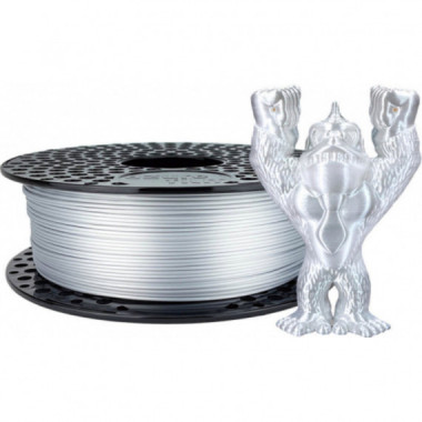 Filamento 3D Pla Silk Plata 1.75MM 1 Kgr