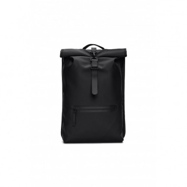 Mochila RAINS Rolltop Rucksack Negro