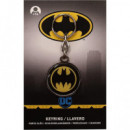 Llavero Metálico Simbolo Batman Circular Dc  SD TOYS MERCHANDISING