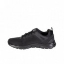 Tenis SKECHERS Negro Total Hombre