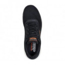 Tenis SKECHERS Negros Hombre