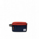 Neceseres Neceser HERSCHEL Chapter Travel Kit Black Iris Red Ochre Twill