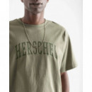 Camisetas Hombre Camiseta HERSCHEL Faculty Four Leaf Clover Chive