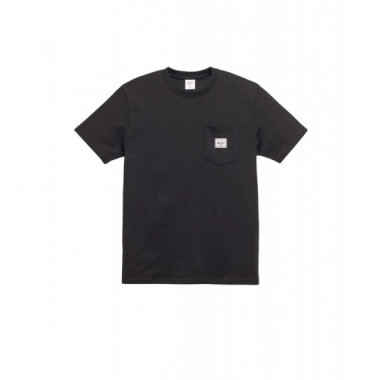 Camisetas Hombre Camiseta HERSCHEL Pocket Black