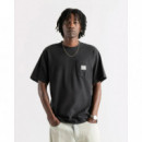 Camisetas Hombre Camiseta HERSCHEL Pocket Black