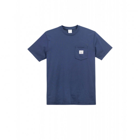 Camisetas Hombre Camiseta HERSCHEL Pocket Navy