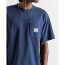 Camisetas Hombre Camiseta HERSCHEL Pocket Navy